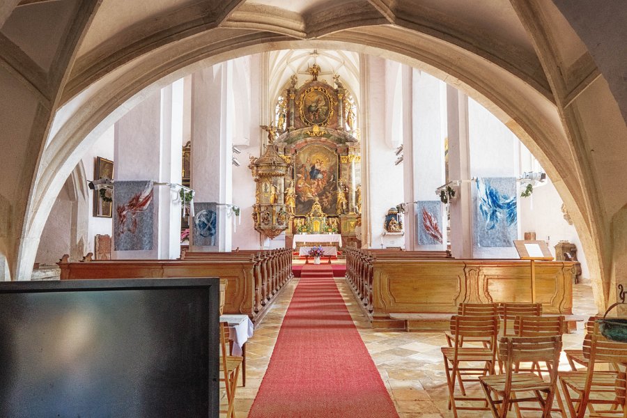 Schöner Altar in Sankt Michael